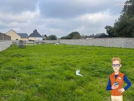 terrain 1375 m² lannion