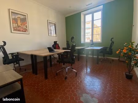 bureau à louer - poste de travail - aix en provence centre ville