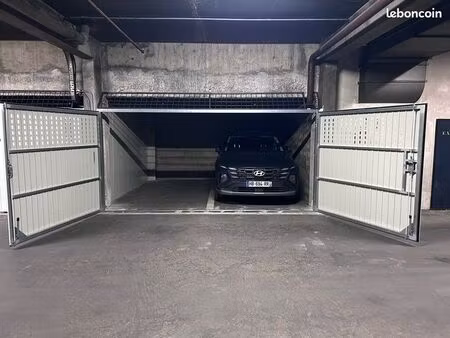 vente d’un double box sécurisé