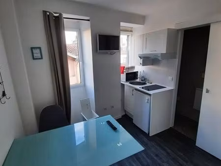 studio meublé plein centre (quartier alsace lorraine) disponible mi-janvier 2026