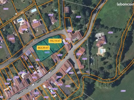 vente de terrain a batir