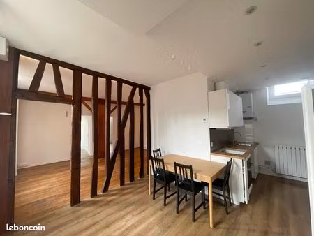 t3 - 65m2 - refait à neuf - hyper centre de compiègne