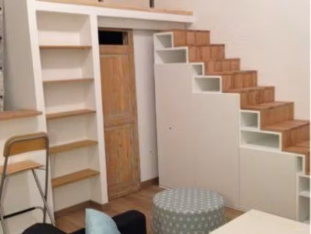 studio avec mezzanine