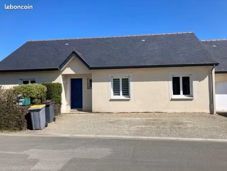 pavillon plain pied centre bourg quelaines