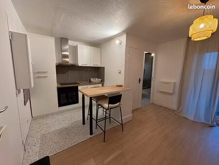 à louer – appartement t1 bis meublé – 29 m² – blagnac (place de la catalogne)