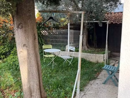 rez de chaussée de villa meublé