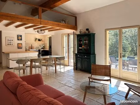 belle villa 4p et studio indépendant à bar sur loup