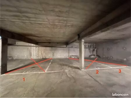 place de parking sécurisée en sous-sol – rue alfred de musset grenoble