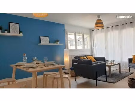 appartement t5 (4 chambres + 2 sdb)  95m² rénové  disponible et clés en main - quartier le