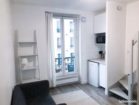 duplex de 24m² meublé - proche métro 7 et rer c