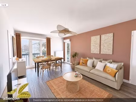 senlis : appartement 4 pièces avec terrasse