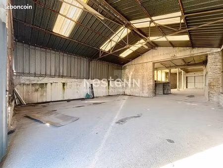 bureaux  entrepôt 1100 m² quimperle