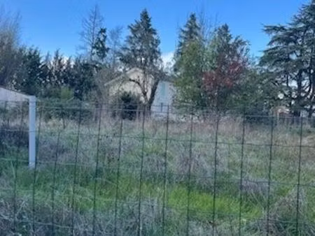 vente terrain constructible