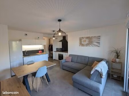 appartement t2 récent avec balcon  garage et parking – frontière luxembourg – zoufftgen