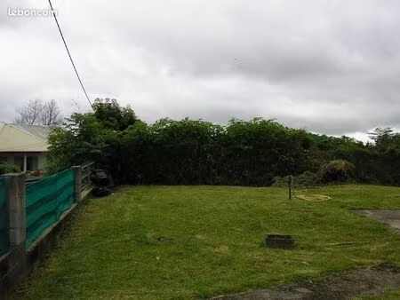 vente terrain constructible à la rivière st louis 97421