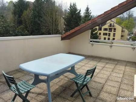 appartement villers les nancy 102 m² avec 2 garages fermés et terrasse