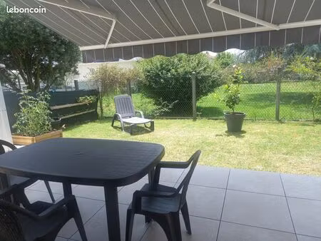 appartement t3 jardin+garage