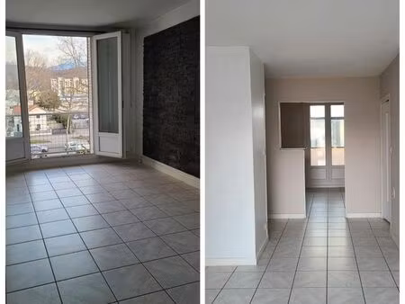 sans travaux - t3 traversant est/ouest – le pont de claix - résidence saint andré – 3ᵉ éta