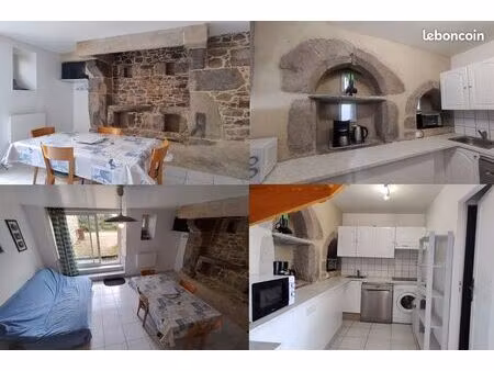 maison meublée 3 pièces janv à juin lannion