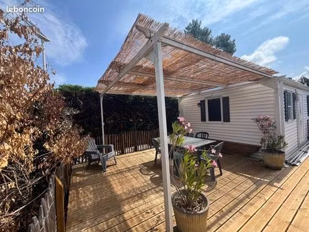 vente mobil home + terrain