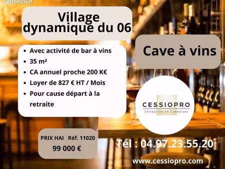bar 35 m² grasse