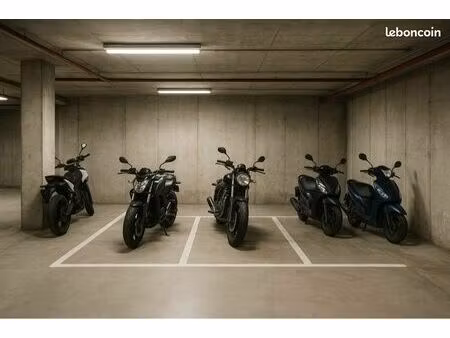 parking - box - moto