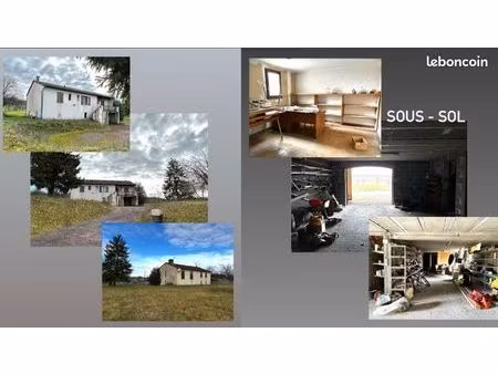 titre : maison 6 pièces – 115 m² + sous-sol 120 m² – terrain 2 100 m² – champagne-et-fonta