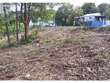 terrain à piton sainte rose