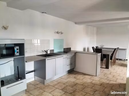 grand t3 meublé rénové 75 m² – centre-ville – calme