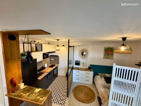 studio meublé la possession