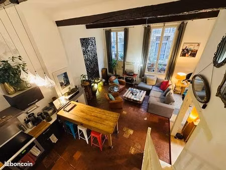 location meublée : loft de 75 m2 hyper centre aix