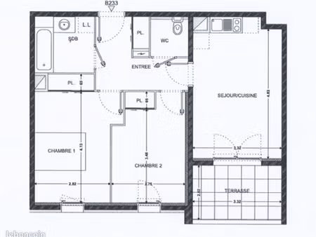 a louer direct particulier -t3 bail meublé traverse de la penne 13011 marseille