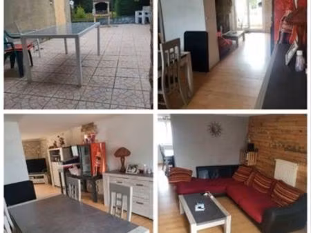 maison 140 m2 avec jardin à moncel les lunéville