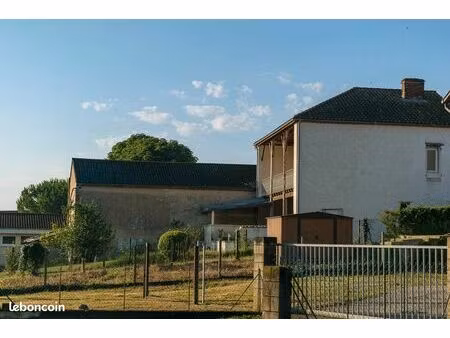 maison avec jardin en rénovation