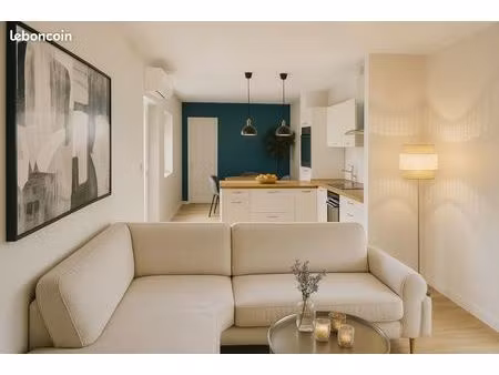 t3 neuf 75 m² + terrasse 25 m² sans vis-à-vis – standing – clim – parking – disponible 1er