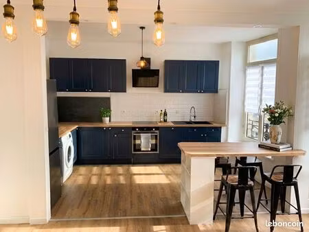 t4 spacieux 93m² - centre st brieuc - cave