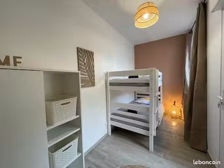 appartement meublé deux chambres avec cour
