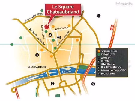 appartement 2 pièces 48 m²