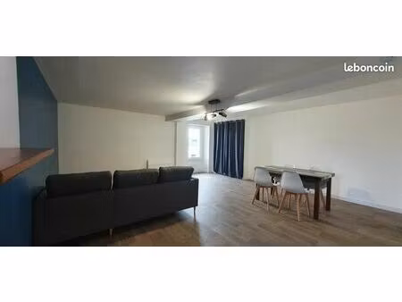 appartement meublé 65 m² – centre-ville de chemillé