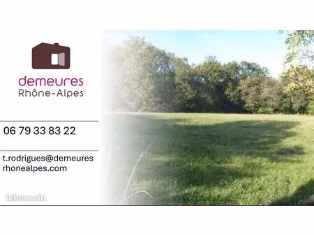 terrain 653 m² saint georges d esperanche