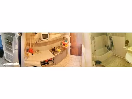 studio meublé 40m² saint-gilles-les-bains  vue mer  proche plages  clim  tv  lavelinge ..t