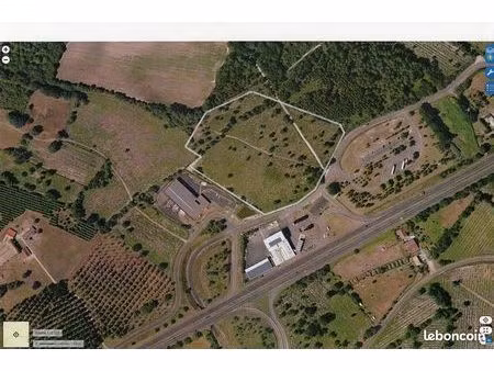 terrain de 15000 m2 à vendre au coeur des landes 40000
