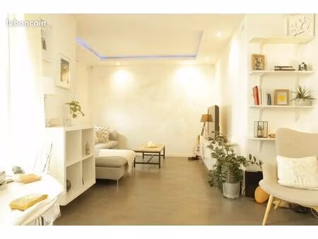 t3 meublé 67 m² + loggia 20m² – chauffage inclus  parking sécurisé – 13004 chartreux