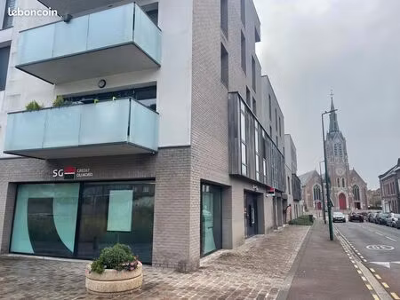 bureaux / commerce 150m² - centre ville bousbecque