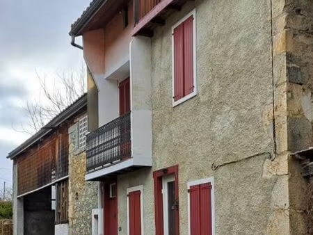 maison de village avec grand jardin