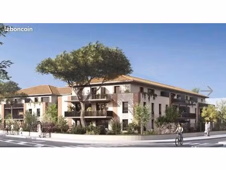 t2 neuf à plein centre de tournefeuille