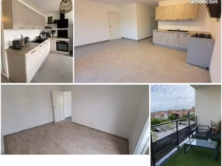 appartement 2 pièces (non meublé) avec cave et garage box fermé