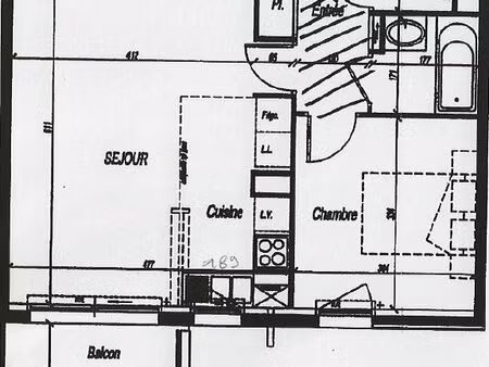 appartement 2 pièces au beaupré