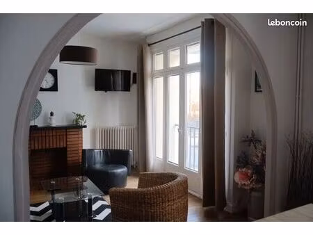 appartement meublé 55m2 centre ville