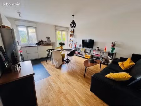 appartement t2 plein cœur de saint andré lez lille avec jardin et garage fermé dans réside